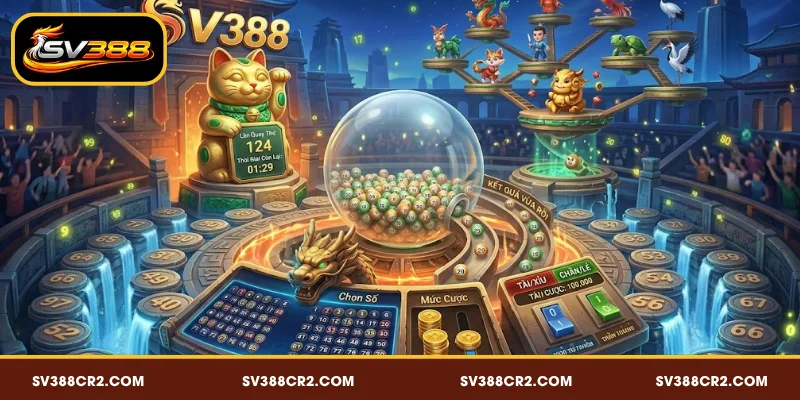 Xổ Số Keno SV388 - Theo Dõi Nhanh, Tiện Lợi, Đơn Giản 3 Tìm hiểu cơ chế hoạt động của xổ số Keno tại SV388